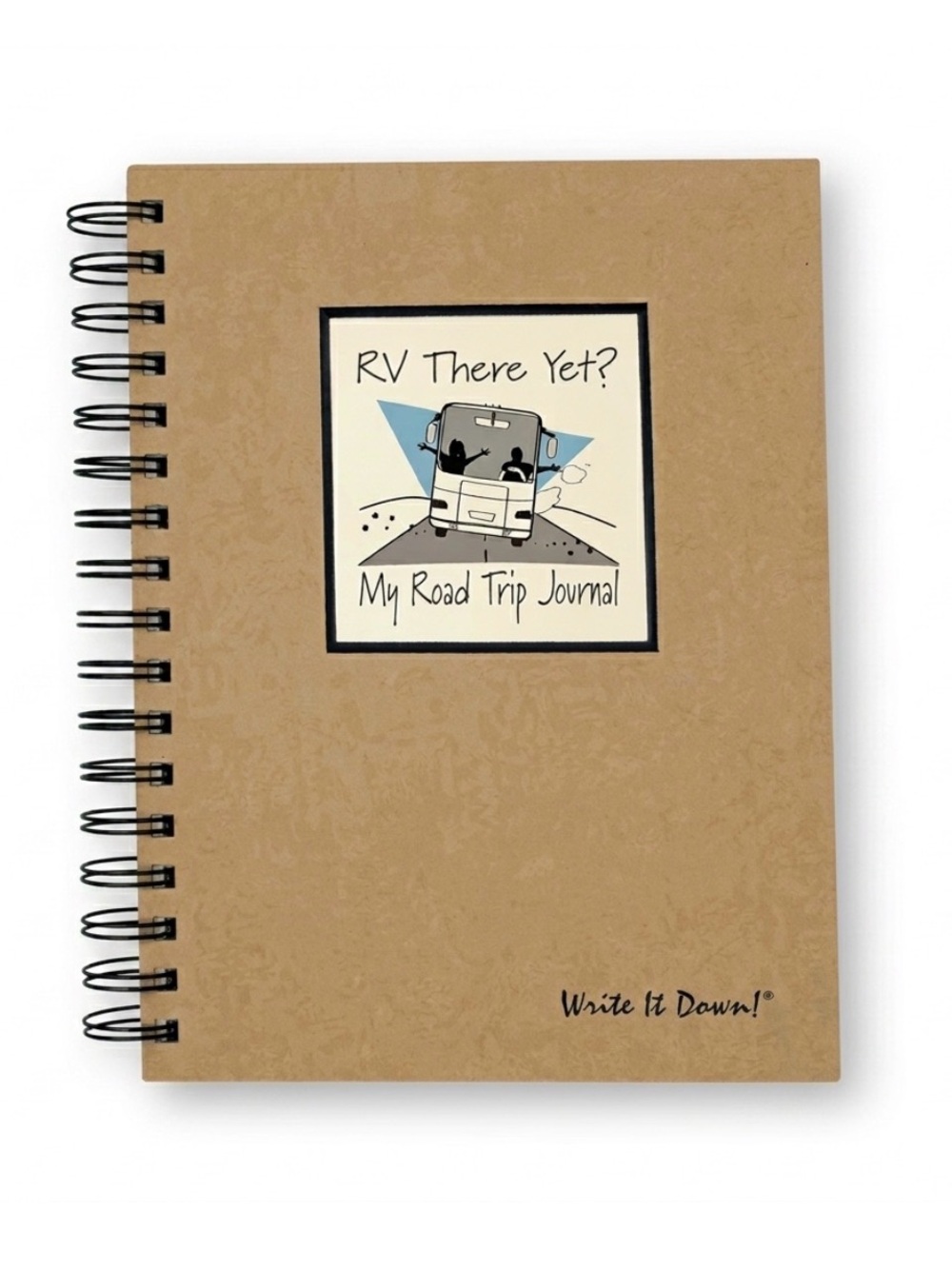 RV There Yet Write it Down Guided Road Trip Journal NWT